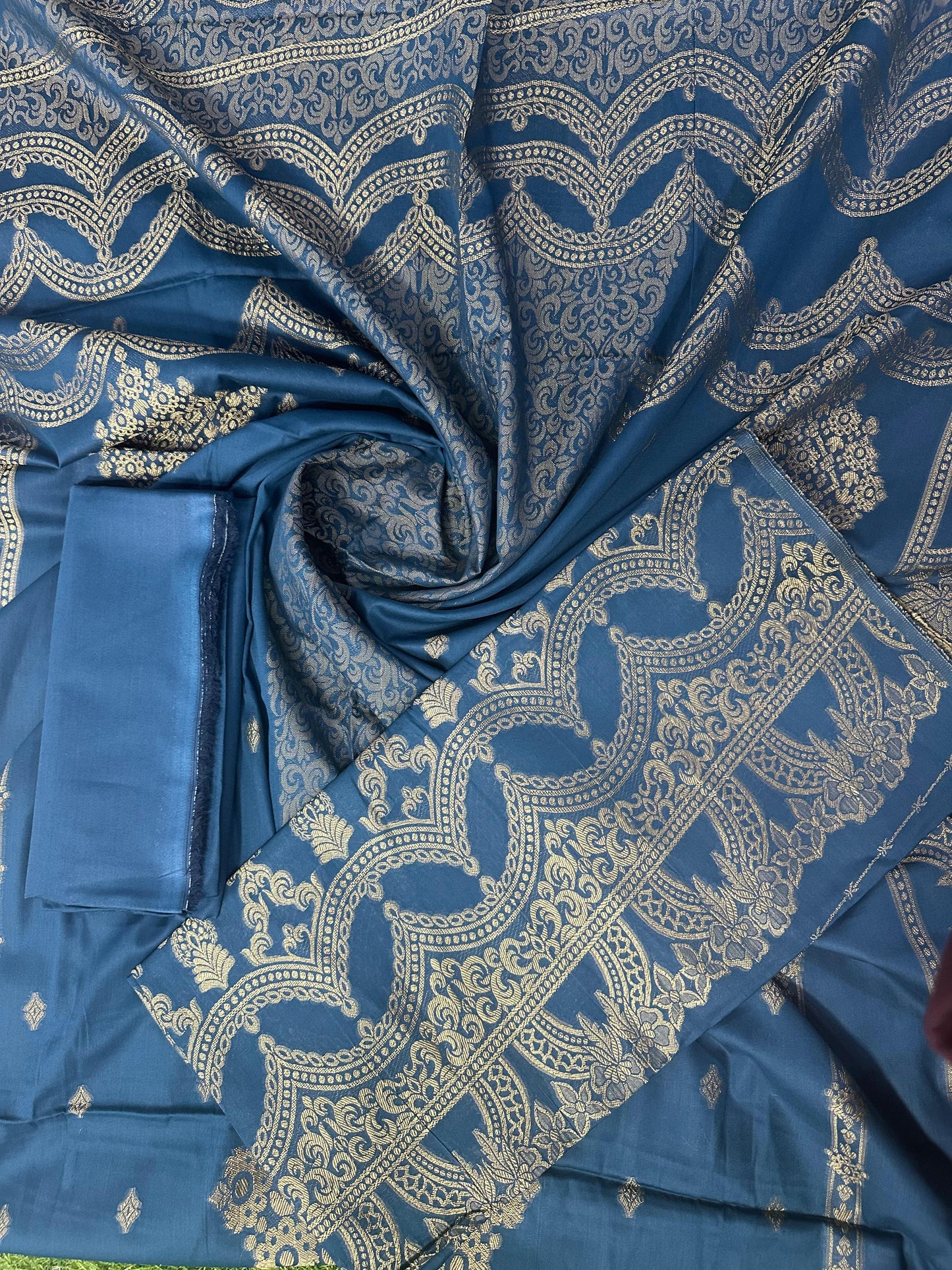 Tawakkal Unstitched Jacquard 3-Piece Collection