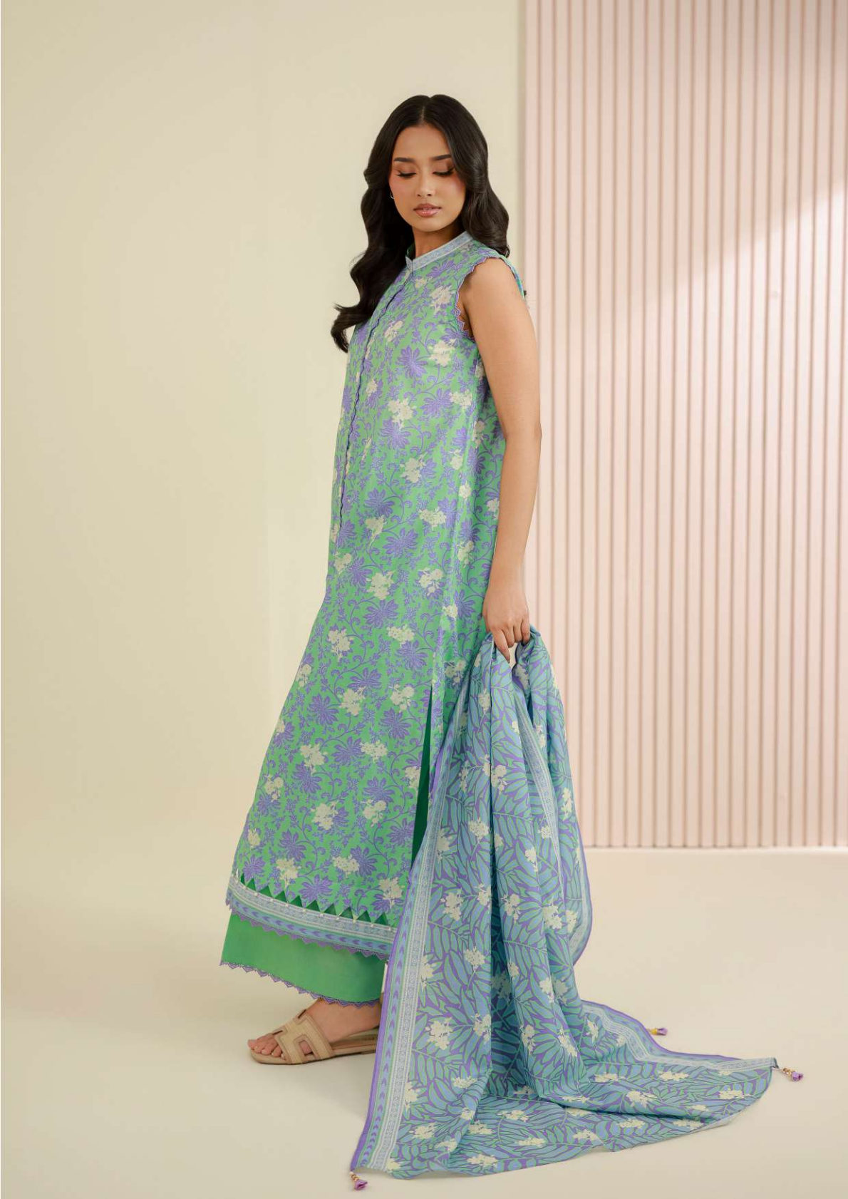ZELLBURY Unstitched Lawn Collection 2026 Design # WUS26X30941