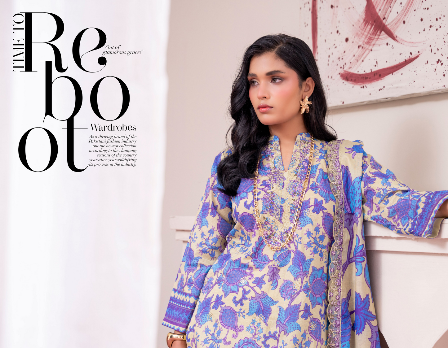 Amaira Pinky Luxury Embroidered Lawn 3 Piece Unstitched Collection