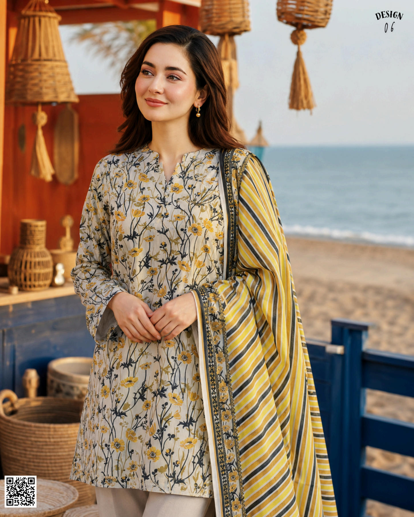 ZAMAN PRINTED UNSTITCHED 3PCS COLLECTION