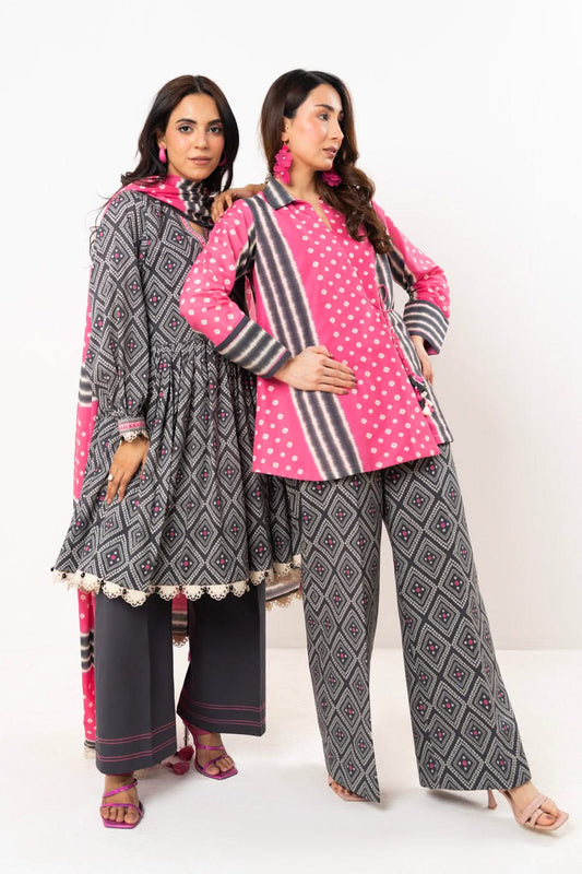 Alkaram Digital Printed Lawn 3 Piece ๐๐งก