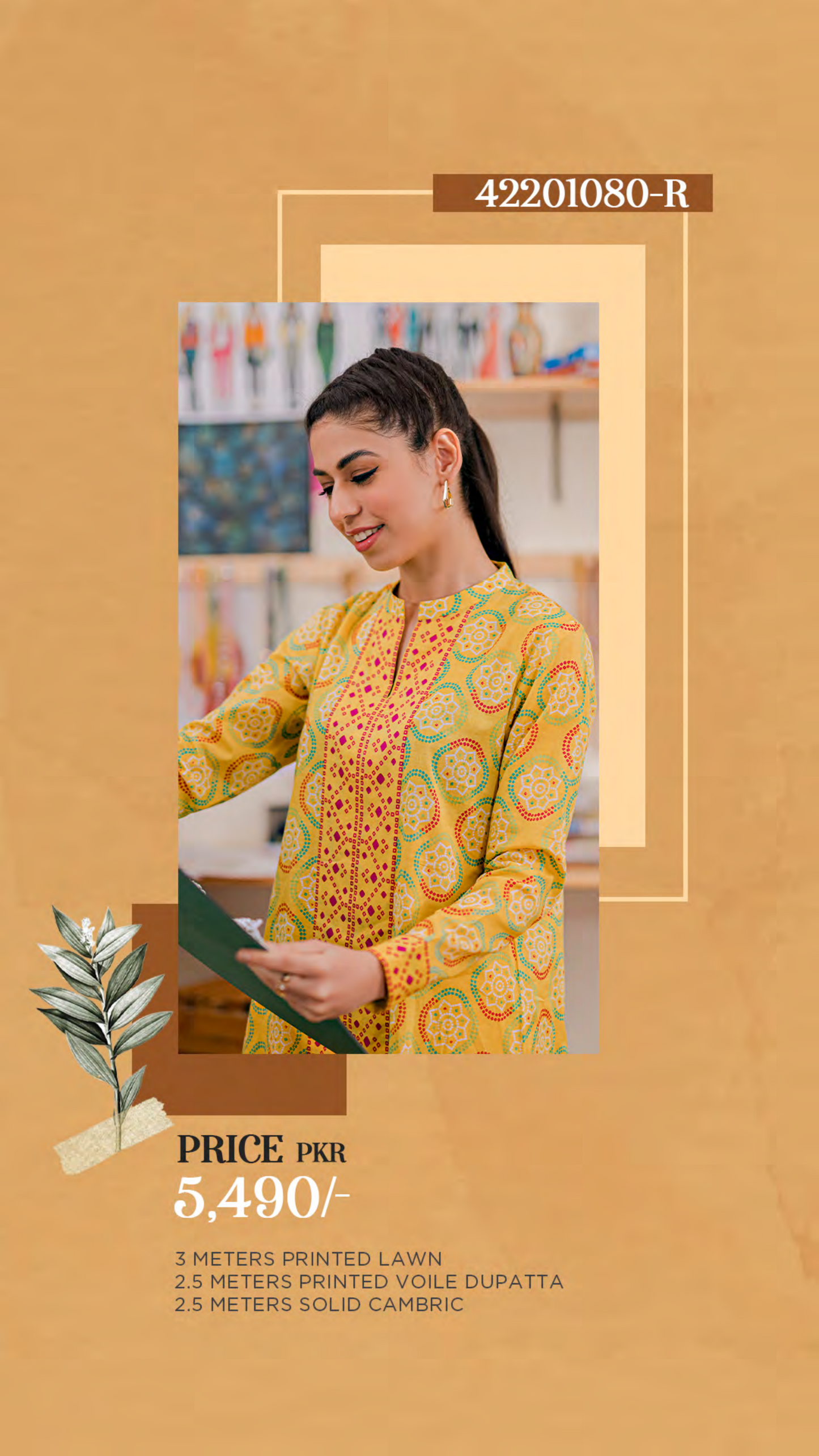 Nishat Unstitched Lawn 3 Piece ✨✅