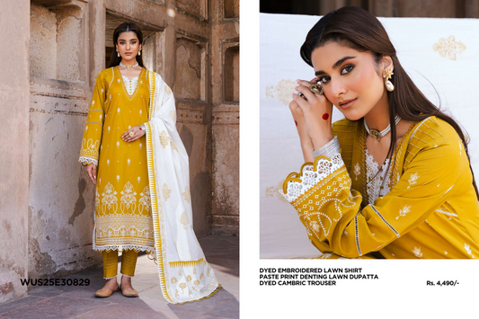 Zellbury Elegant Denting Lawn Edition 2025 🌸✨