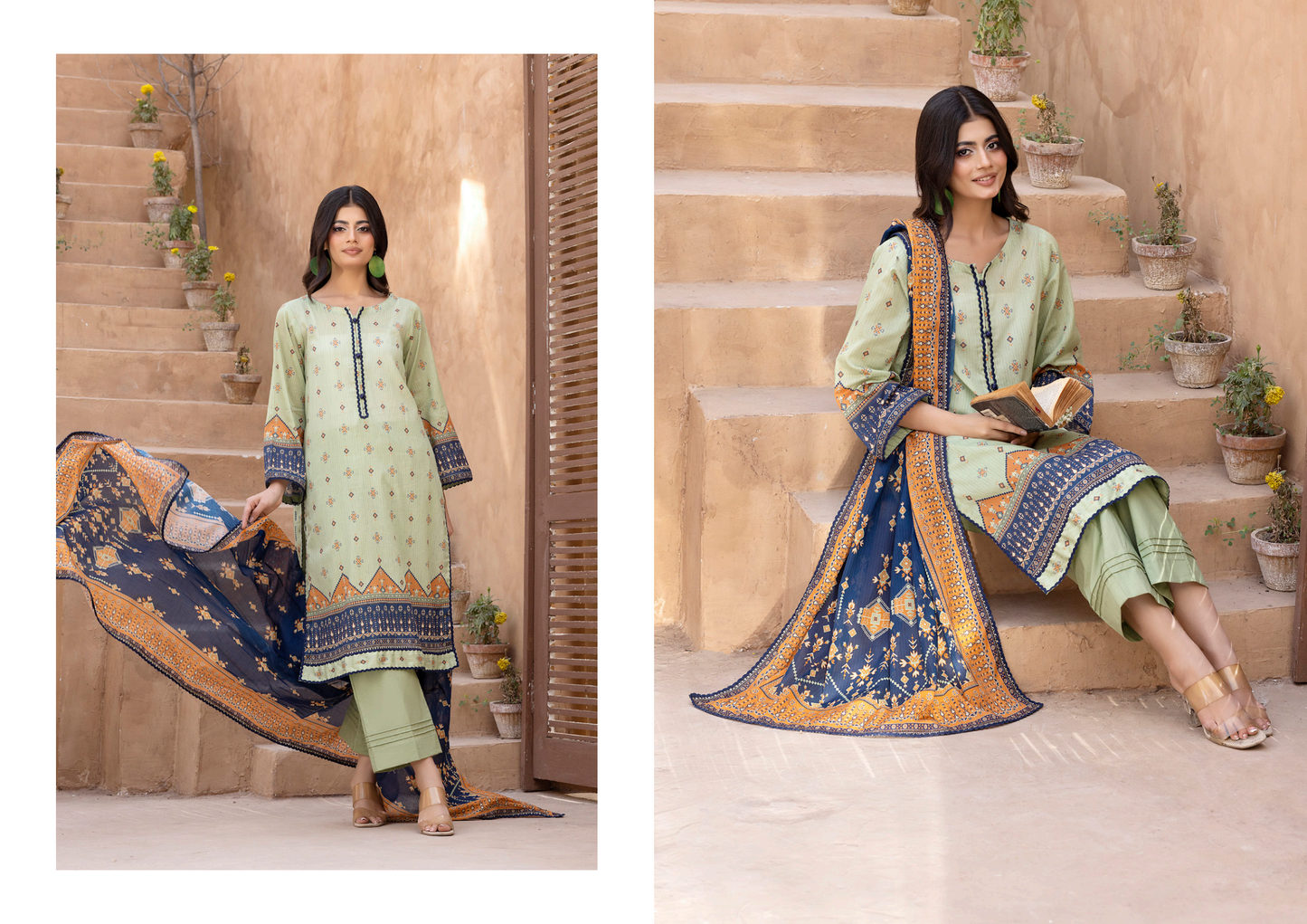 🌿✨ REGALIA TEXTILE – LAWN KARANDI DIGITAL PRINTED COLLECTION 2026 ✨🌿 Design #3