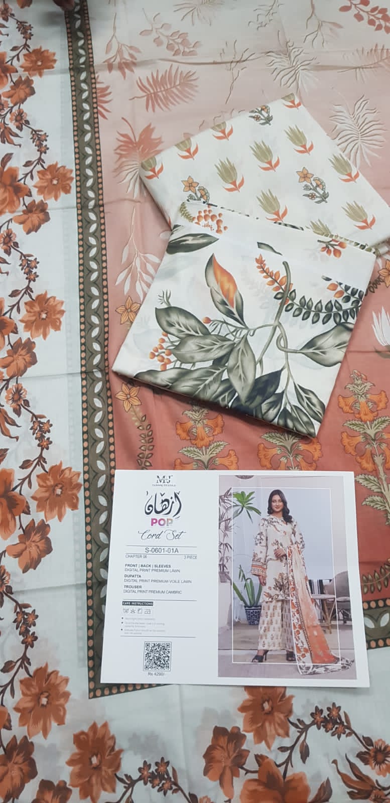 MoosaJee 100% Original Pop Series Unstitched Cord๐๐ฅ