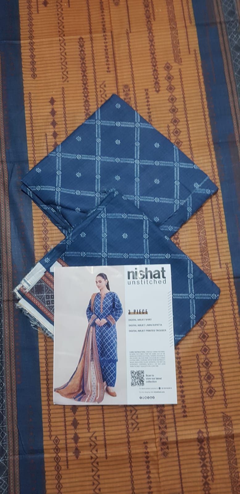 Nishat Lawn Un-Stitched 3P 2025