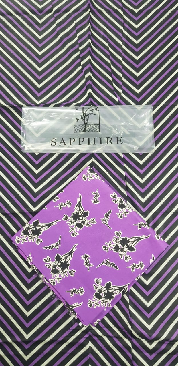 Sapphire Shirt Dupatta Lawn 2Pcs π₯