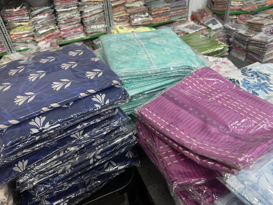 100% KHAADI, BONANZA, ZAMAN ALLOVER  ORIGINAL 2 PCs in Wholesale ✅❤️