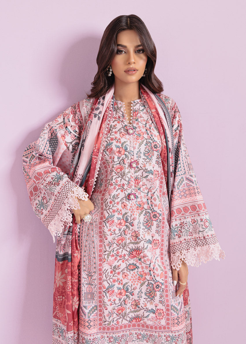 Bonanza Satrangi Unstitched Heritage Floral - 3 Pc (WU3PPBS25LIUN29) 🔥🥰