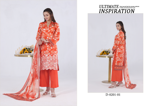 Luxury Summer Collection
NAKSH KARI BY MOOSAJEE Design# D-0201-01
