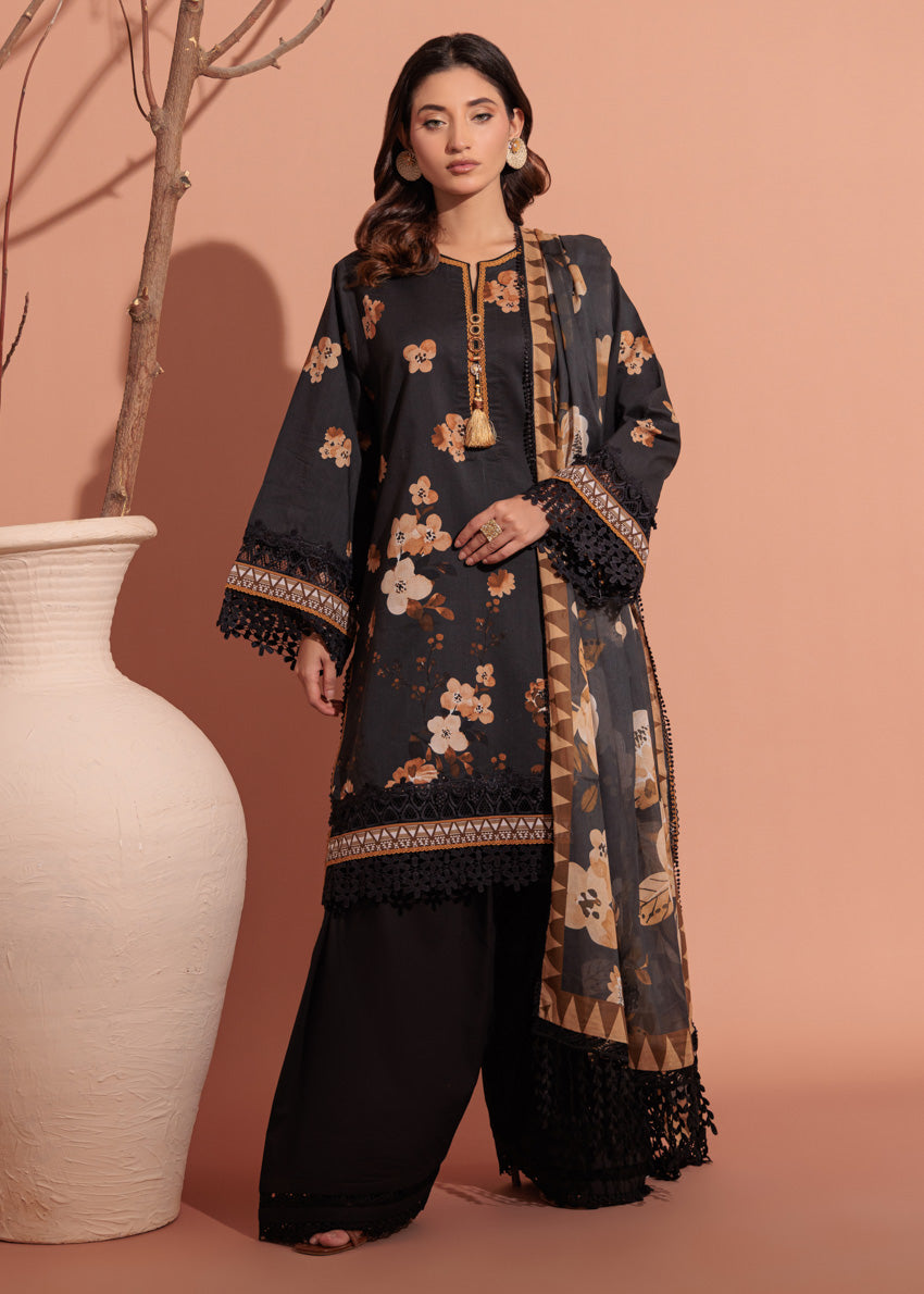 Bonanza Satrangi Unstitched Sombre - 3 Pc (WSS25P3122) 🔥🥰