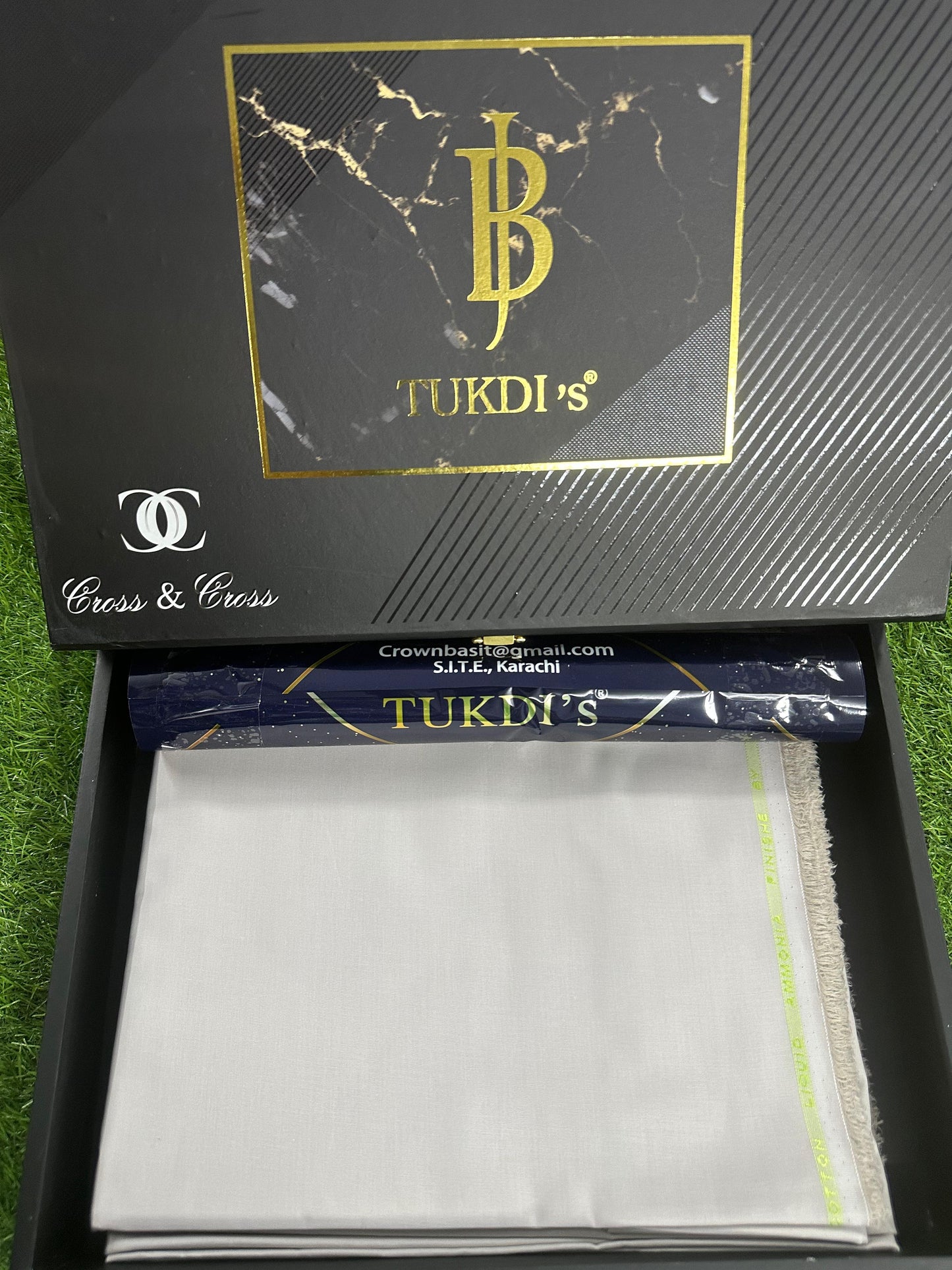 J B TUKDI Unstitched Pure Cotton Stuff