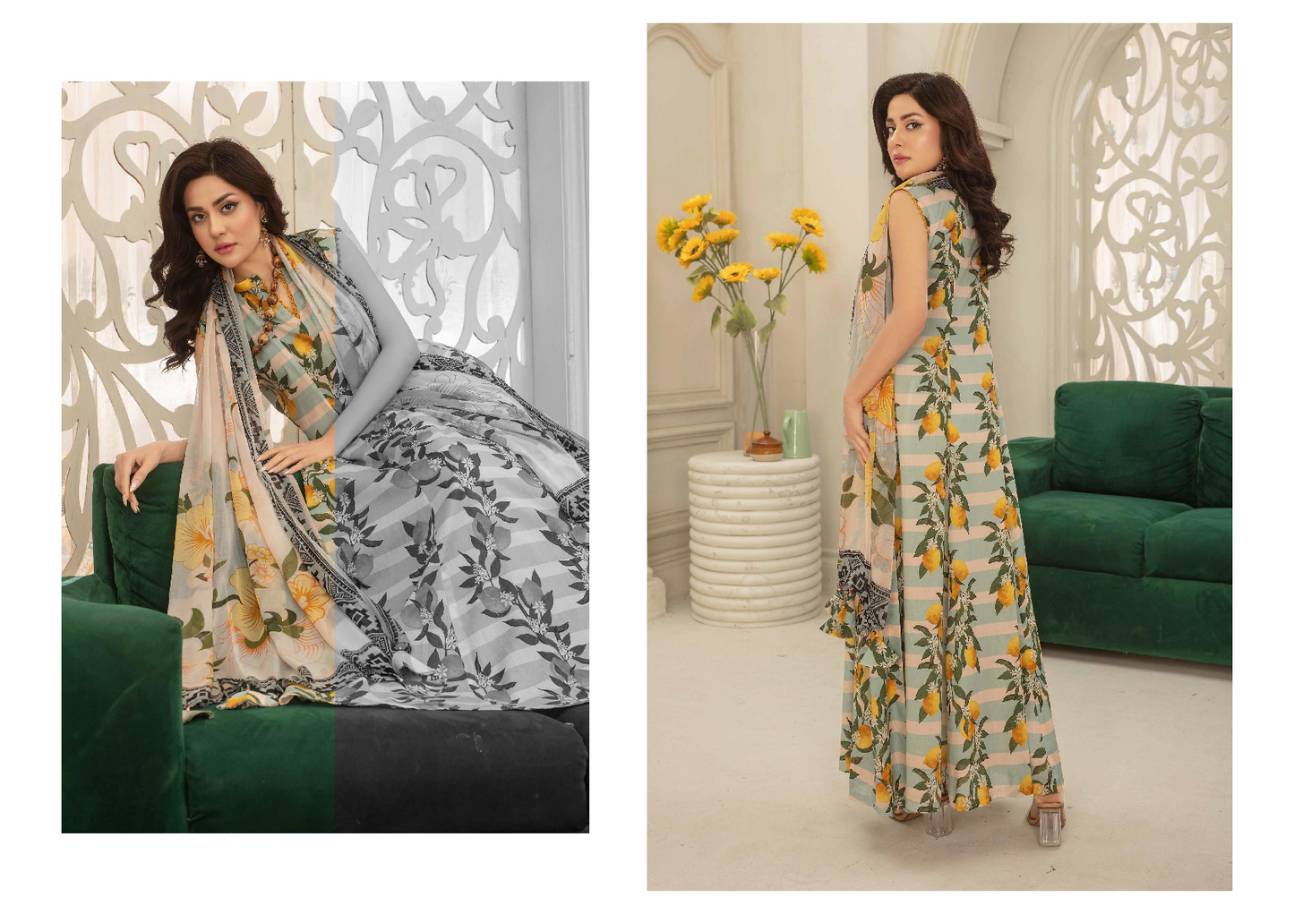 Rajwan by DASTAAN Lawn Unstitched Lawn 100% Original Lawn 3 Pieces ❤️🔥