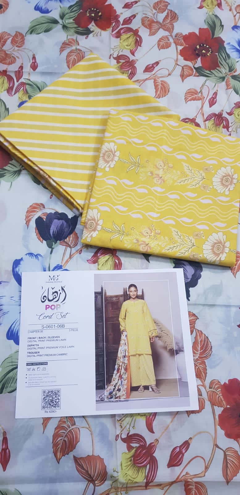 MoosaJee 100% Original Pop Series Unstitched Cord๐๐ฅ