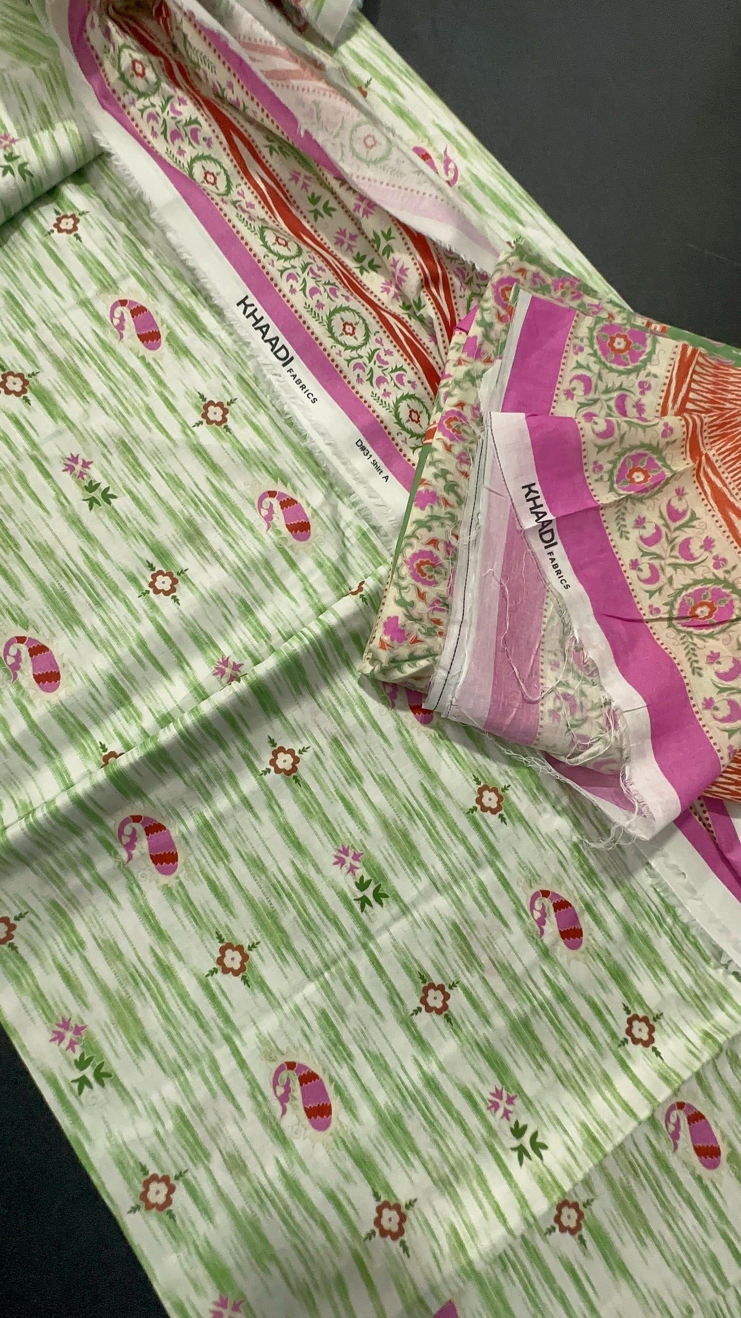 KHAADI, BONANZA, ORIENT & J• ORIGINAL LAWN 2 PCS (S+D)