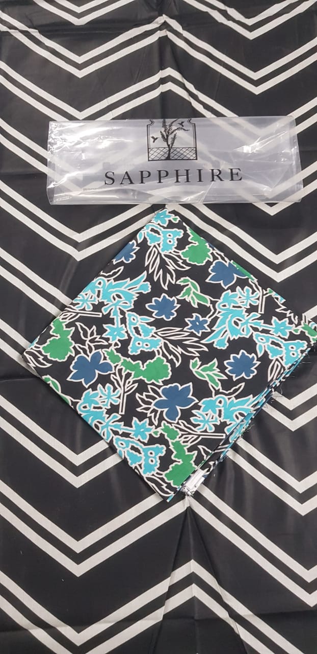 Sapphire Shirt Dupatta Lawn 2Pcs π₯