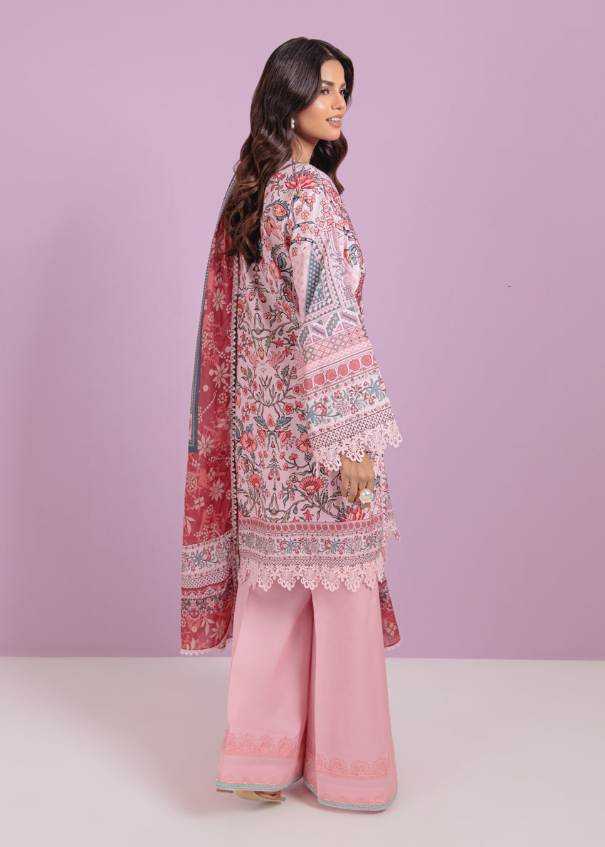 Bonanza Satrangi Unstitched Heritage Floral - 3 Pc (WU3PPBS25LIUN29) 🔥🥰