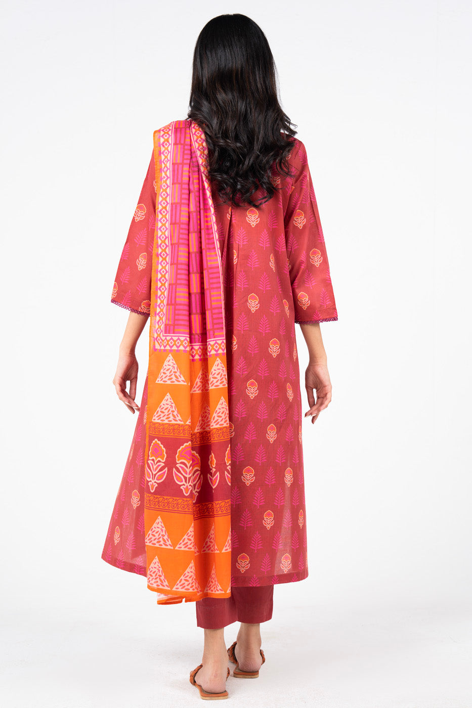alkaram prints Digital Lawn Unstitched 3 Pieces ❤️