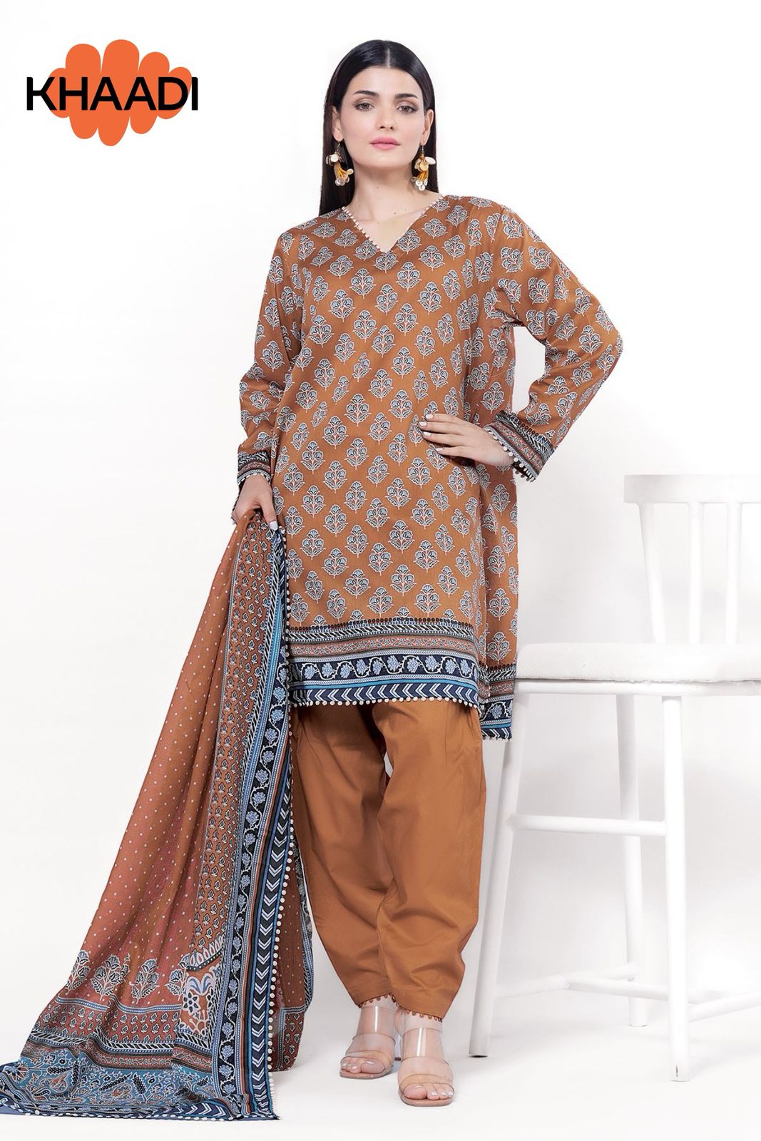KHAADI 100% Original 3 Piece