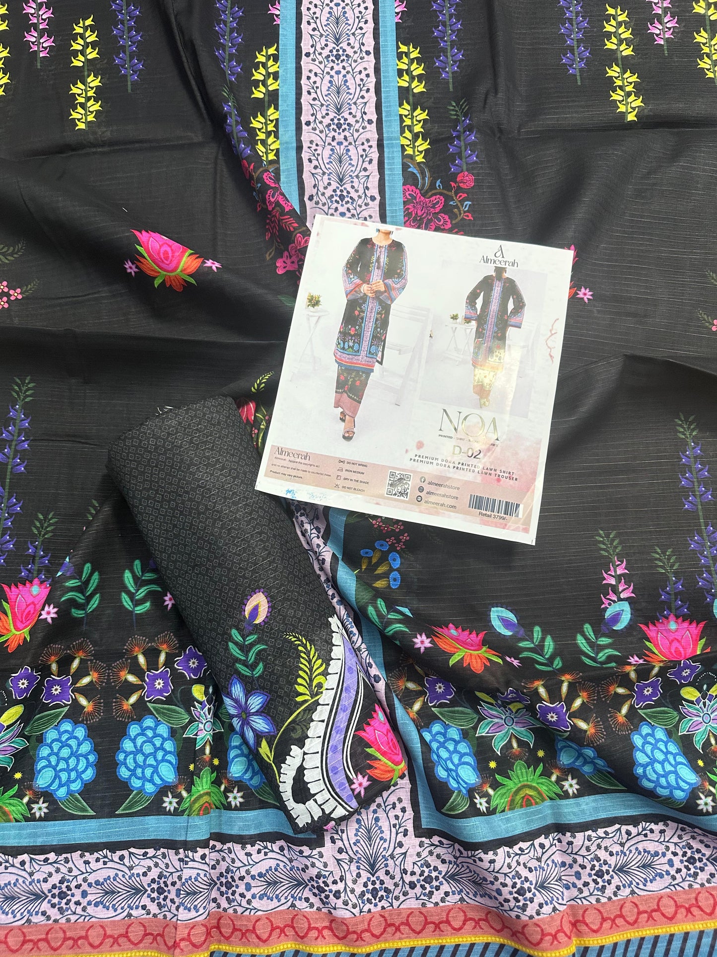 Almeerah - NOA 2 Pcs Unstitched collection Design No 2
