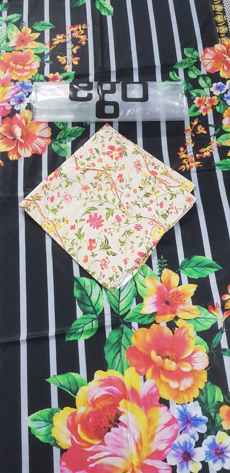 Ego Shirt Dupatta Lawn 2Pcs π₯