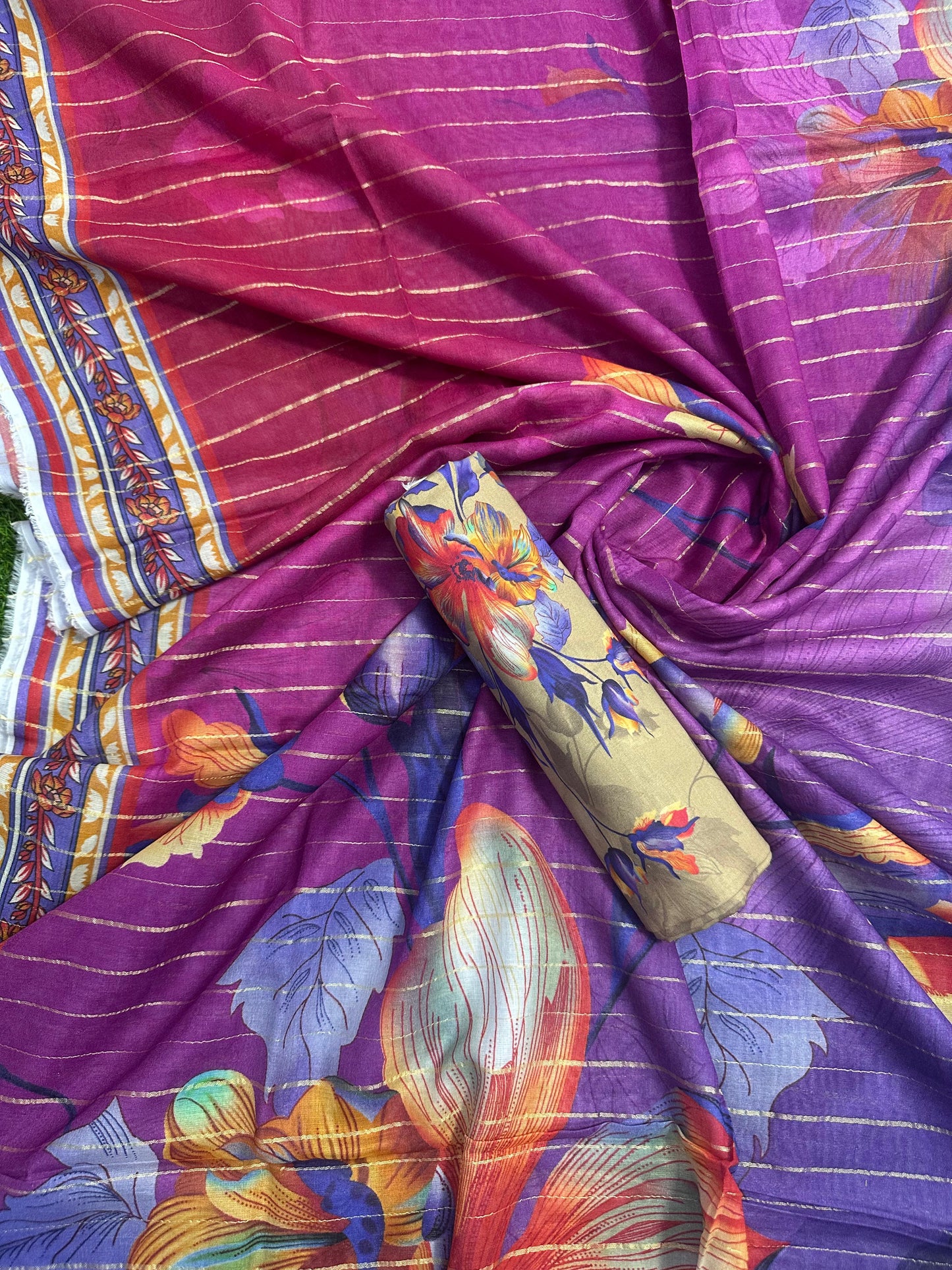 Pure Lawn D-32 (S+D) 2PCs Unstitched Collection