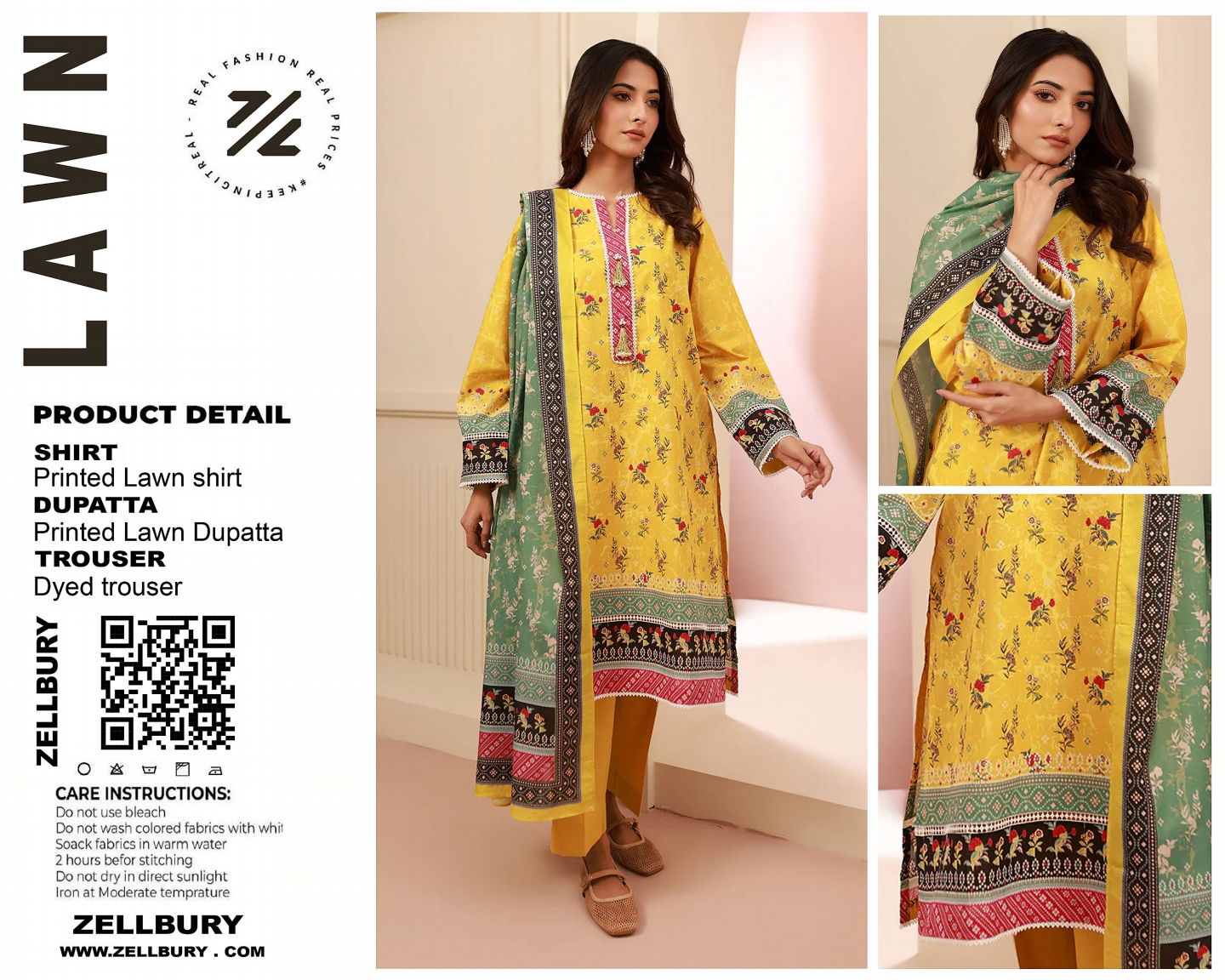 GulAhmed,Khaadi,Zellbury,Ego,Salitex,CrossStitch,Nishat,Firdous,Baroque,Maria.B,Alkaram ,SanaSafinaz Printed Unstitched 3P in 1299π΅π°π