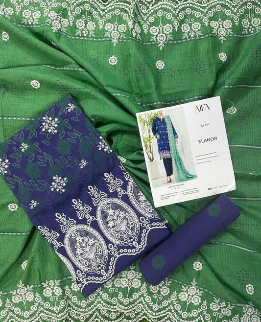 AIFA – ELANOR Collection ΑΕ-911 Embroidered 3 Piece Suit
