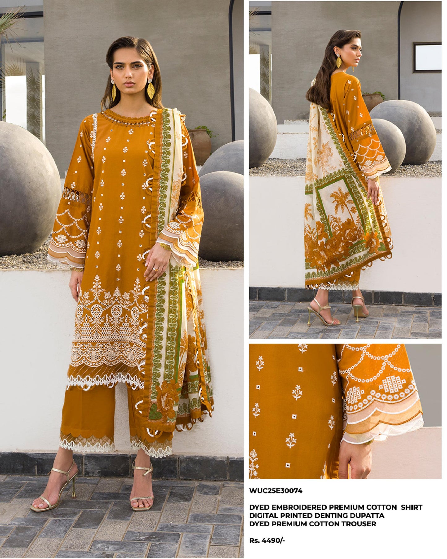 πΈβ¨ Zellbury Signature Unstitched Fancy Chikankari Luxury 3 Pieces β¨πΈ