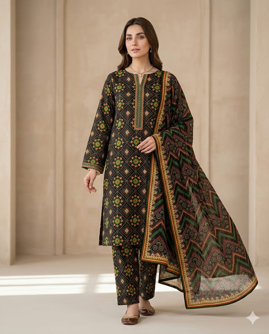 ZAMAN NINOKARA UNSTITCHED COLLECTION D#04