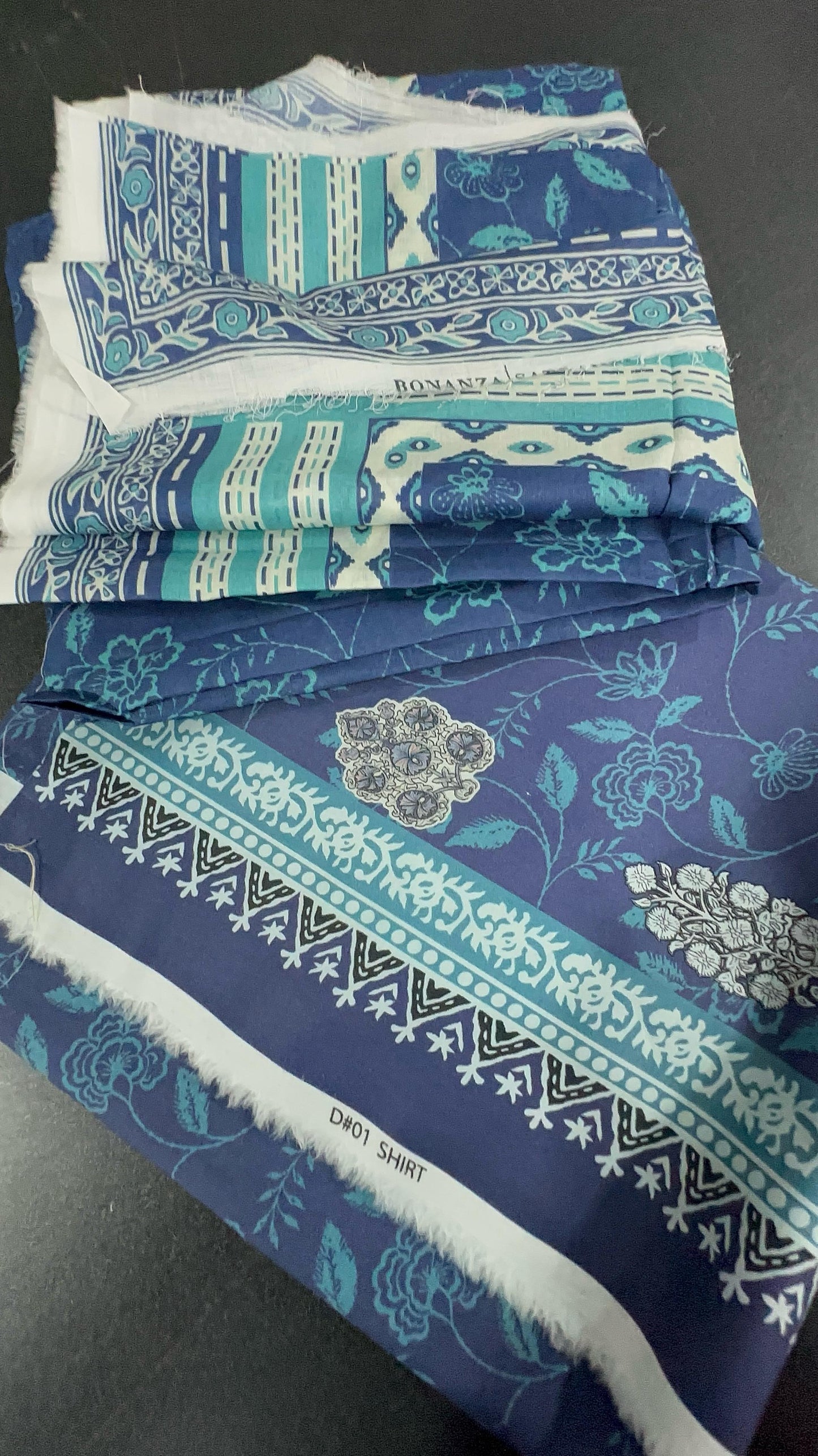 KHAADI, BONANZA, ORIENT & J• ORIGINAL LAWN 2 PCS (S+D)