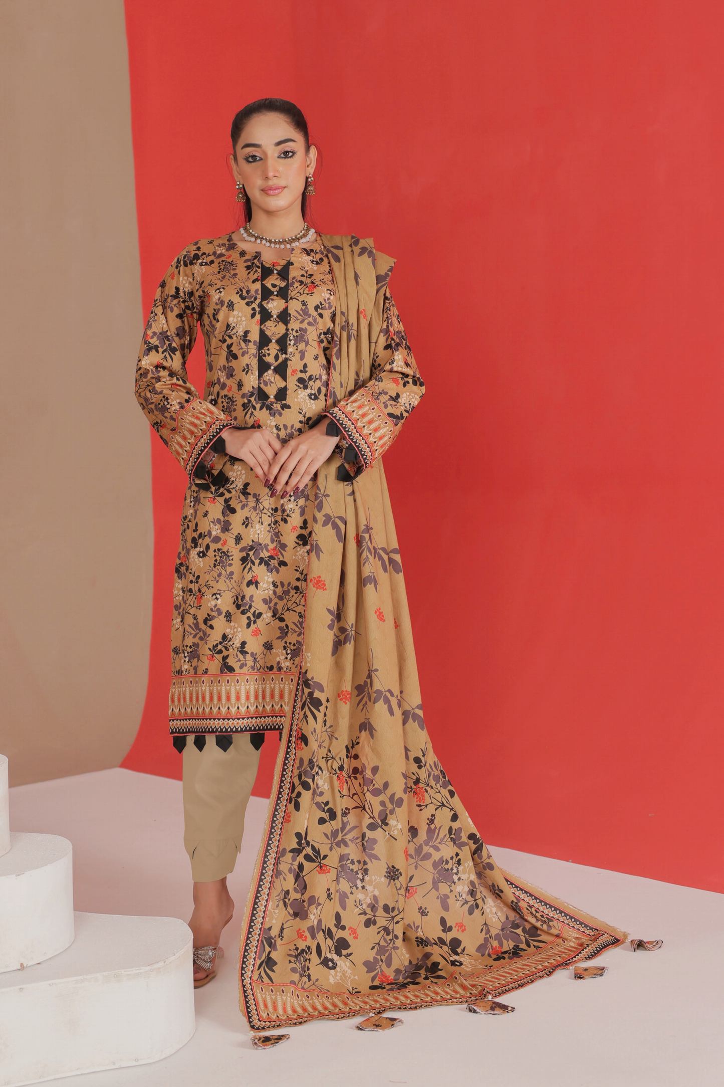Flat 50% Off Lamisah Jade Broshia Jacquard 100% Original Lawn Unstitched in Wholesale π₯³π―β