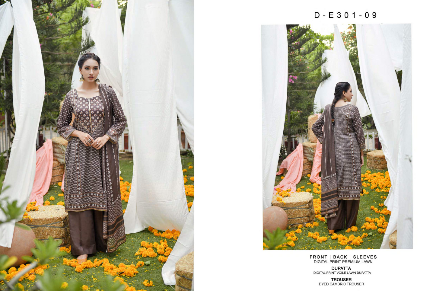 MoosaJee 100% Original Heritage Chunri Unstitched 3Ps๐๐ฅ
