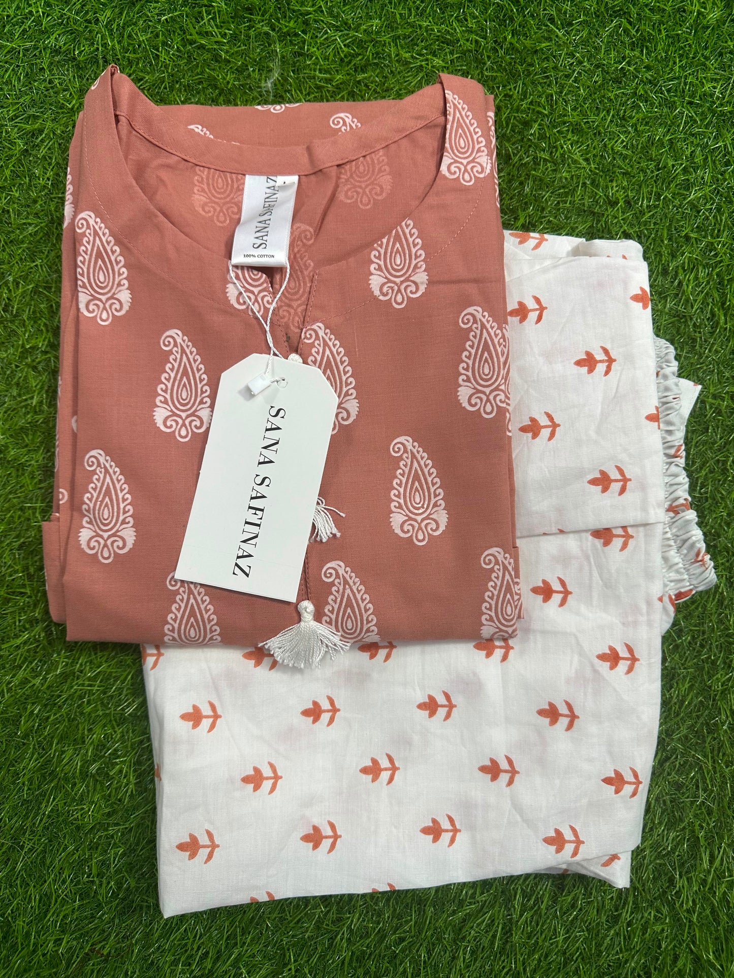 SanaSafinaz Stitched 2PCS Pink