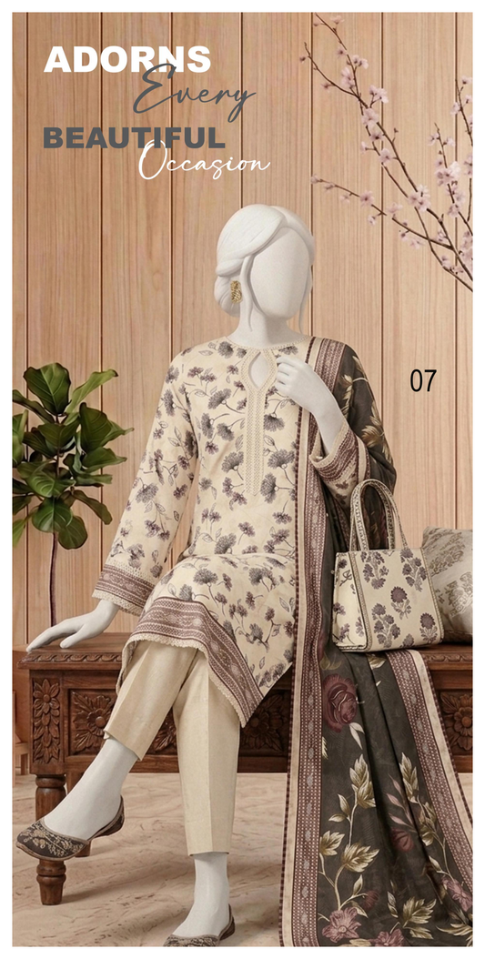 SAWERA – RANG-E-BAHAR (Vol-3) 3-PIECE UNSTITCHED COLLECTION