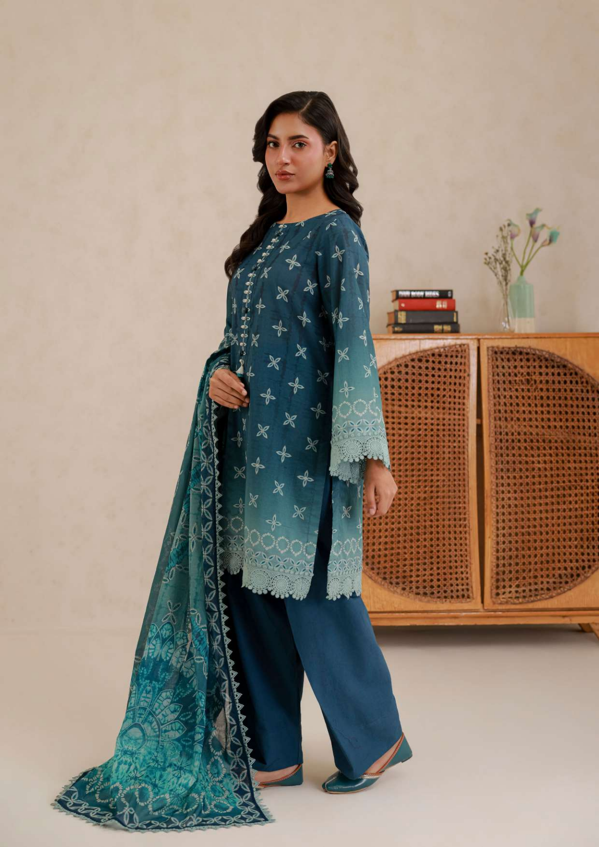 ZELLBURY Unstitched Lawn Collection 2026 Design # WUS26X30686