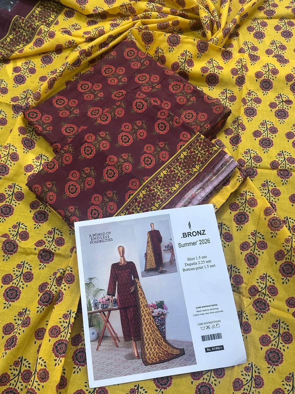 ✨ BRONZE 100% Original 3 PIECE SUIT ✨