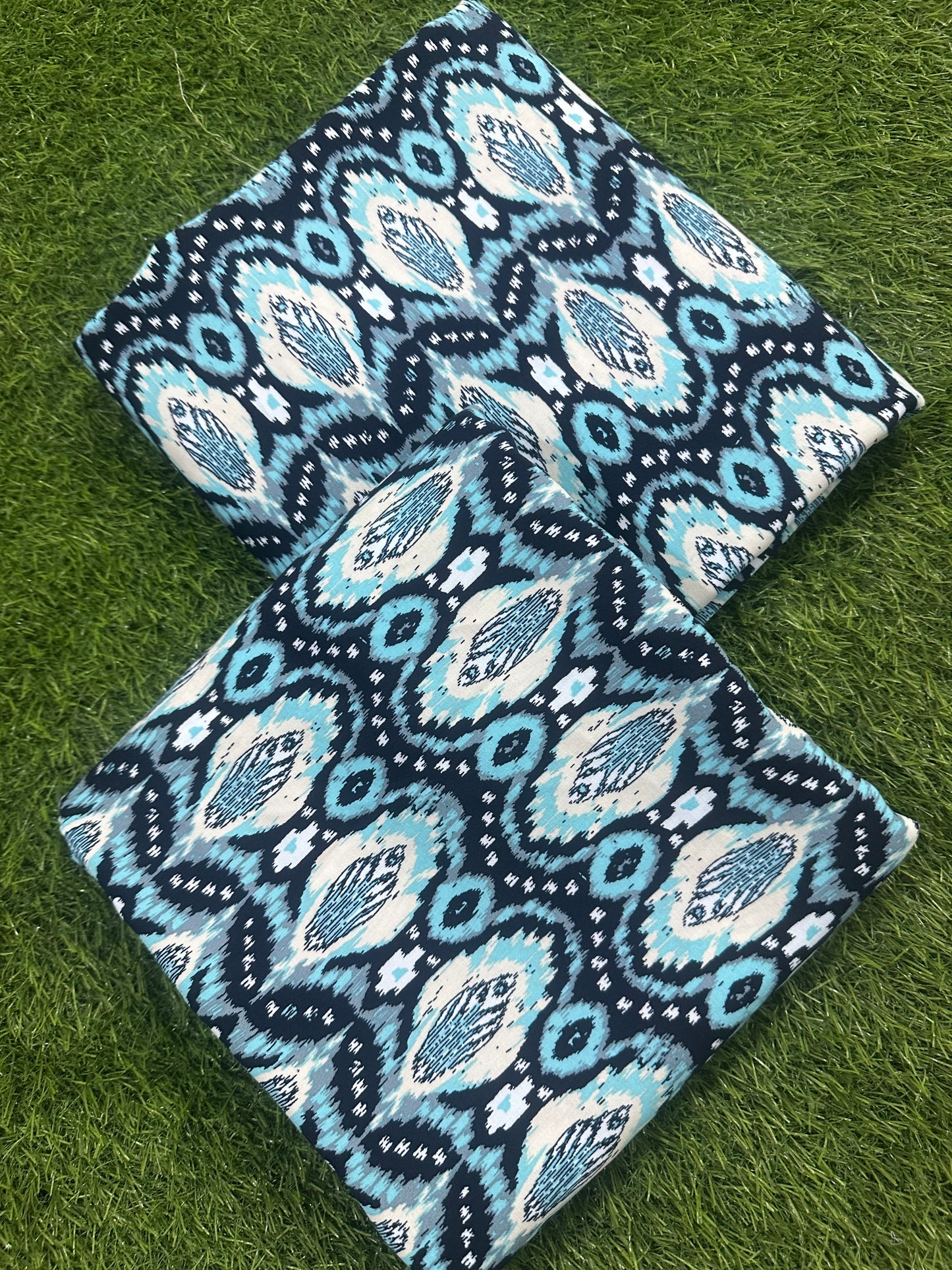 Unstitched Printed Linen 2 Piece Stock Available ❤️