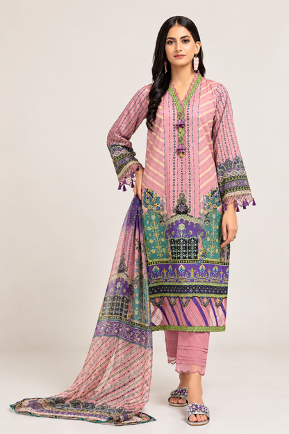 Bonanza Satrangi SS0232P23 Rose Finch 2 Pcs