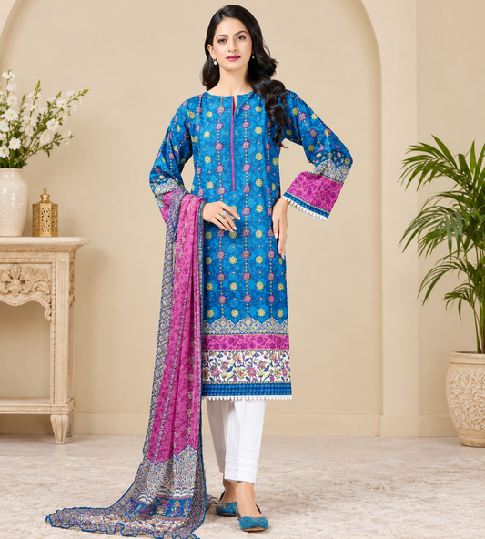 Bonanza Satrangi ASR232P04 Dewberry 2 PCs