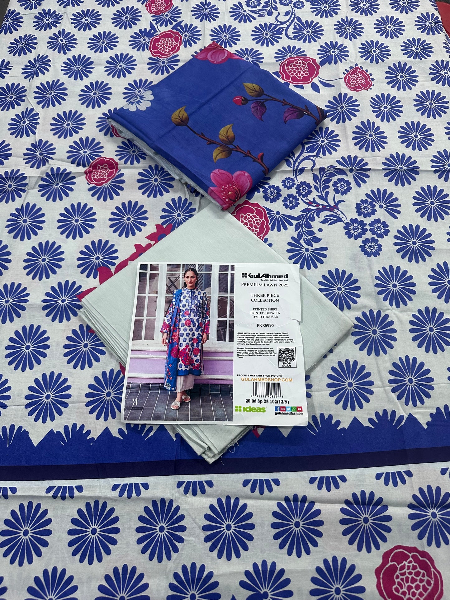 🌸 GulAhmed New Collection 2025 🌸💎 3 Piece Unstitched Airjet Lawn Collection 💎