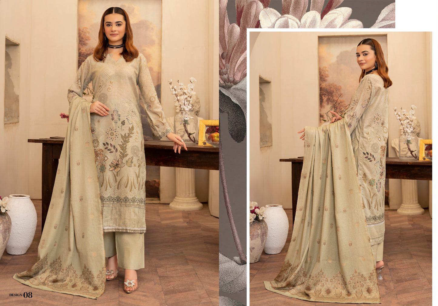 ✨ Cherry Premium Cambric Lawn – 3pc Airjet Dubby Print Collection (Vol. 01)
💕 By Lamisah Textile – Latest Vol. 2025 💕