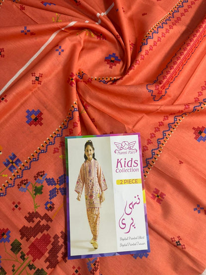 🧸✨ Nanni Pari Kids Collection 2026 ✨🧸🌼 100% Original🌿 Pure Lawn Fabric 👕👖 Kids 2PC Cords Set🎨