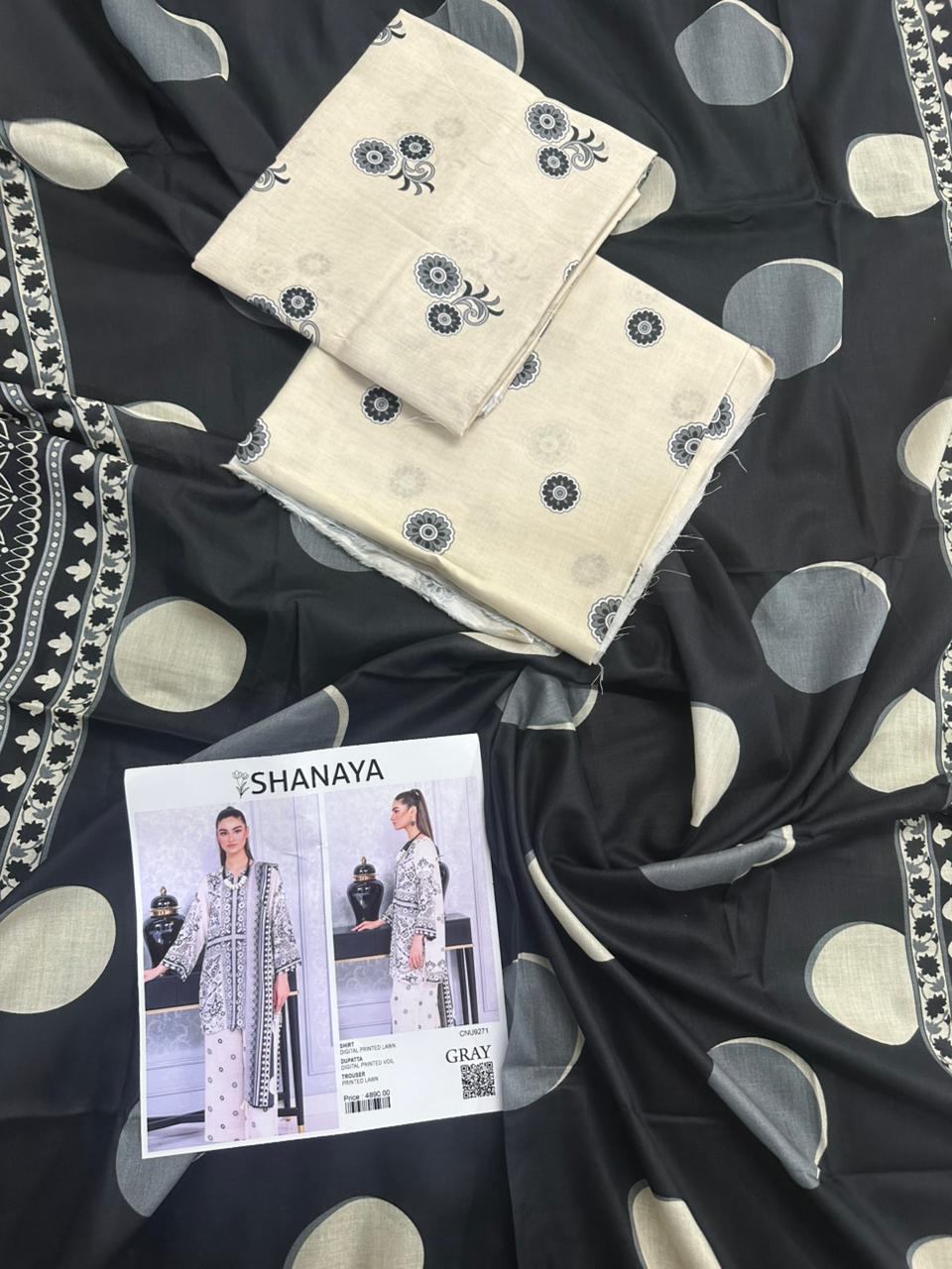 SHANAYA UNSTITCHED CORDSET STYLE 3 PIECE 🎉💜