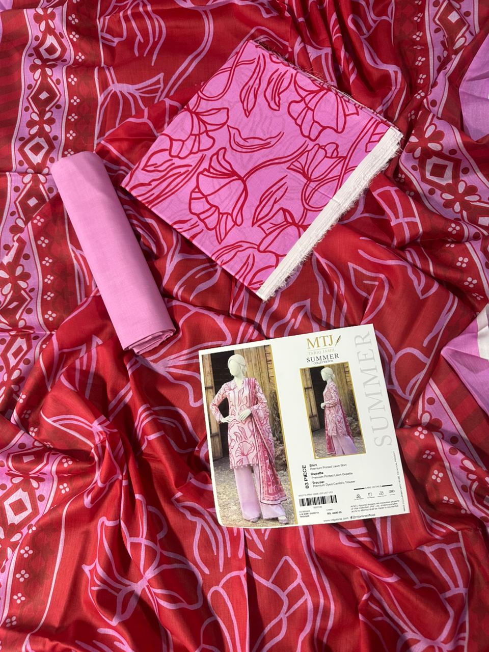 MTJ Lawn Funky Collection 2026 ✨🔥 | 3 Piece Unstitched Digital Printed Lawn | Airjet Lawn Shirt, Dupatta & Trouser 🔥