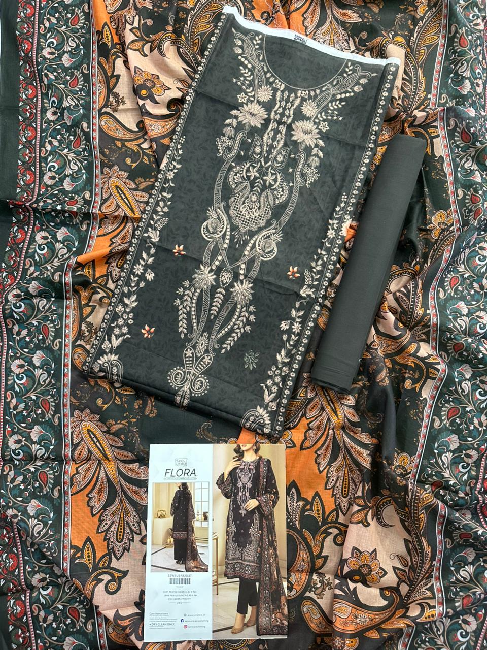 SALITEX FLORA 100% Original Lawn ❤️  by SANA& SARA