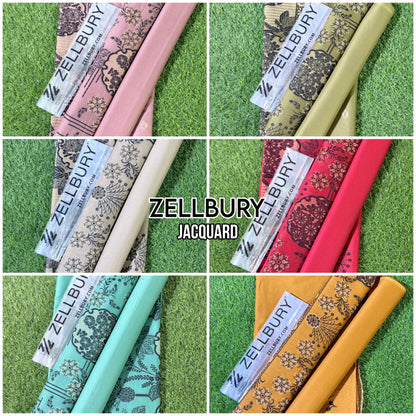 ✨ Zellbury Unstitched Jacquard 3-Piece Collection ✨ VOl-II