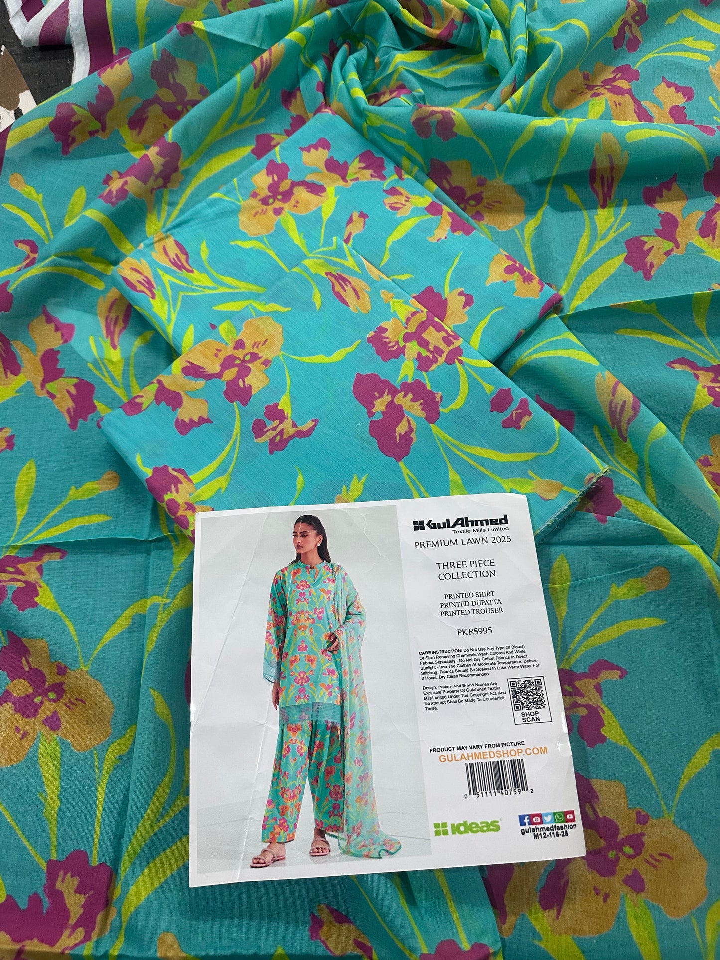 🌸 GulAhmed New Collection 2025 🌸💎 3 Piece Unstitched Airjet Lawn Collection 💎