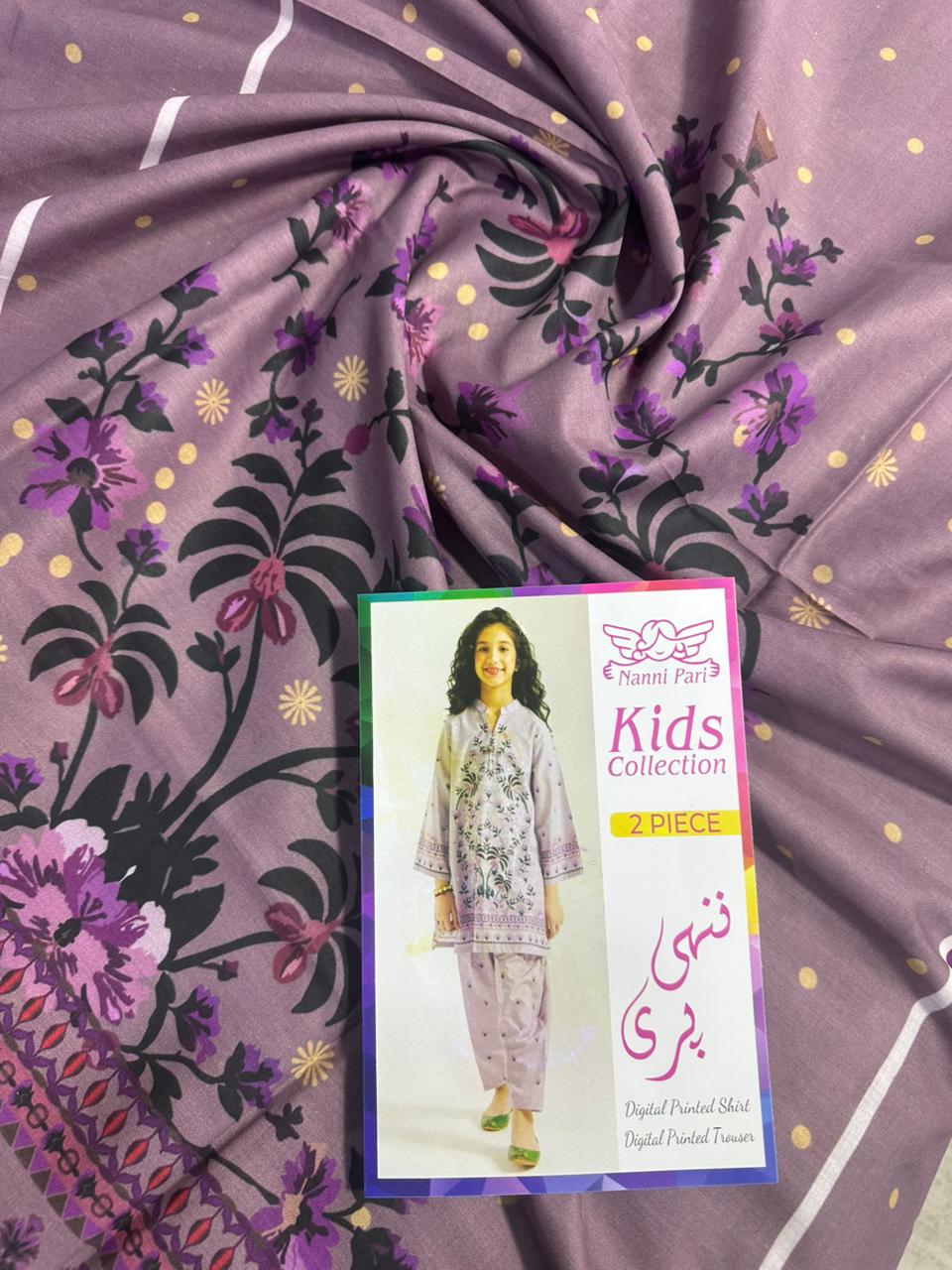 🧸✨ Nanni Pari Kids Collection 2026 ✨🧸🌼 100% Original🌿 Pure Lawn Fabric 👕👖 Kids 2PC Cords Set🎨