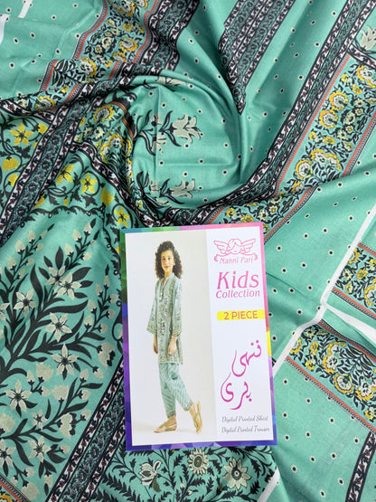 🧸✨ Nanni Pari Kids Collection 2026 ✨🧸🌼 100% Original🌿 Pure Lawn Fabric 👕👖 Kids 2PC Cords Set🎨